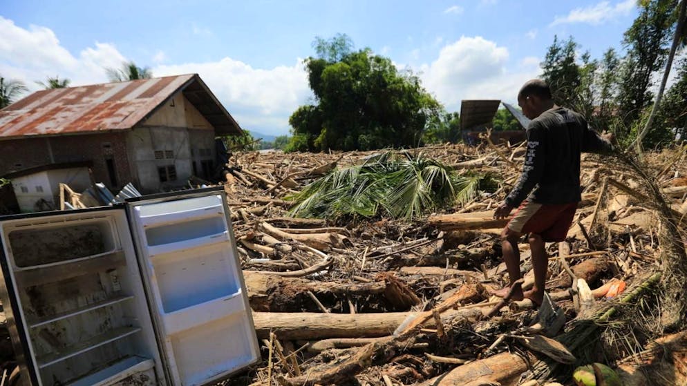 L'isola di Sumatra è la più colpita.