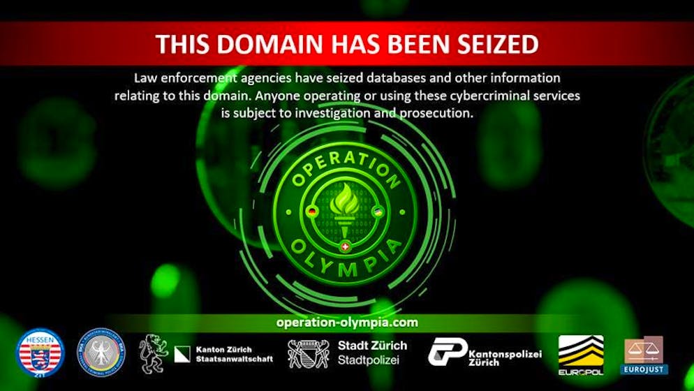 The police have blocked the crypto website.