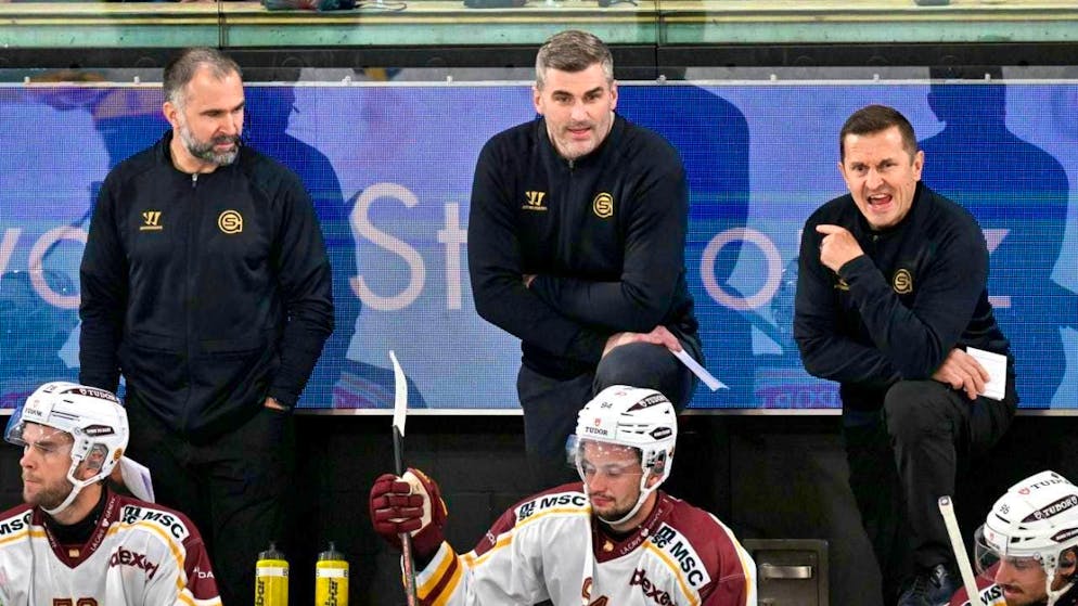 Assistant Pierre Allard (left) is leaving Servette to take on a new challenge