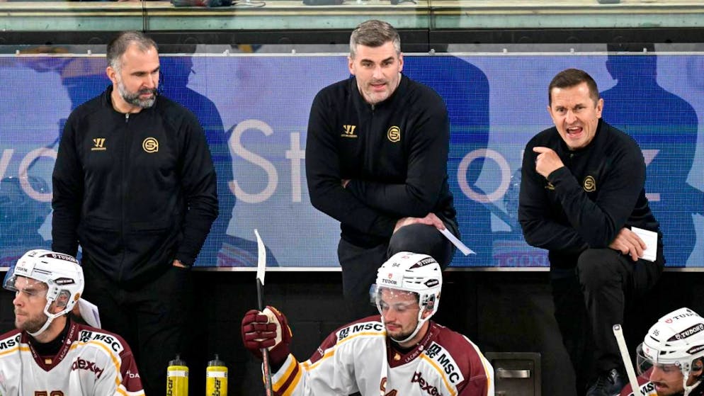 Assistent Pierre Allard (links) verlässt Servette und nimmt eine neue Herausforderung an