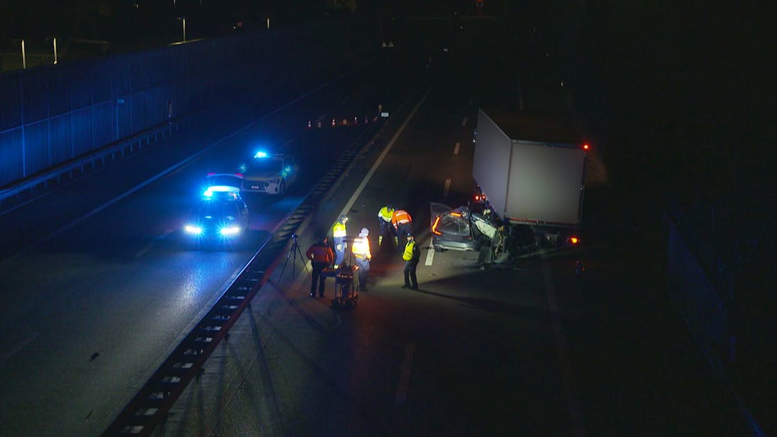 Horror-Crash auf A3 – Mann (50) tot, zwei Männer verhaftet