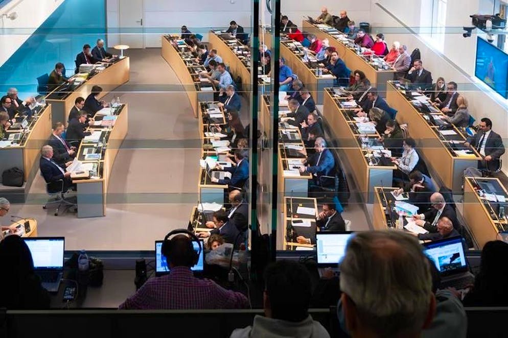 Foto d'archivio del Gran Consiglio ticinese