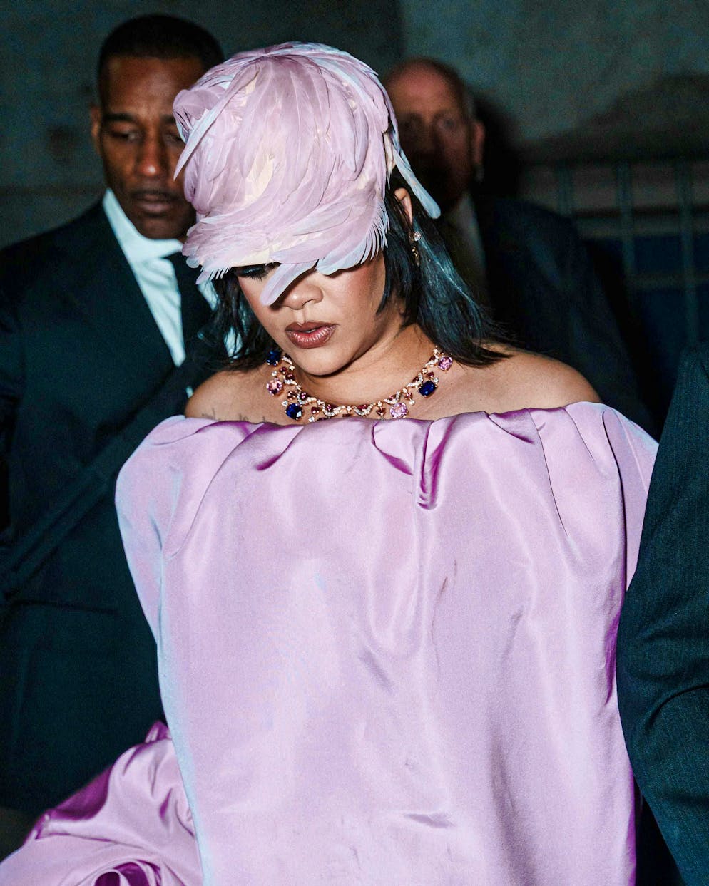 Rihanna's gala look causes discussion. Rihanna and her partner ASAP Rocky made a surprise appearance at the Gotham Independent Film Awards in New York City.