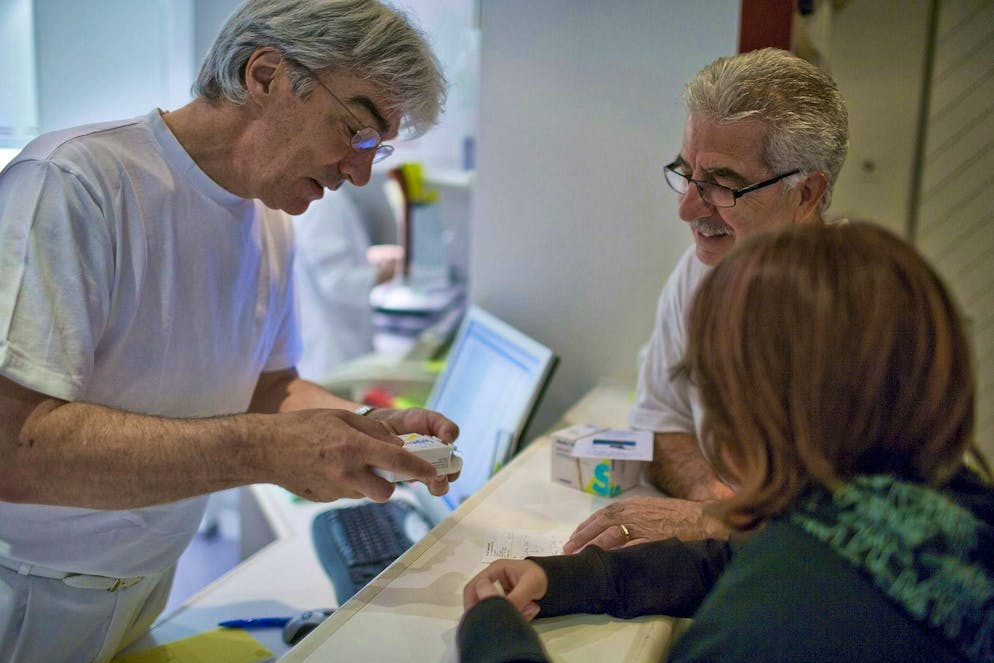 Swiss people are having to pay more and more for medicines.