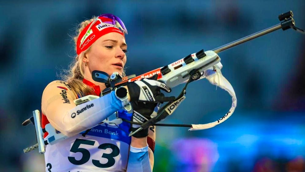 Amy Baserga showed a strong performance on Tuesday and finished seventh