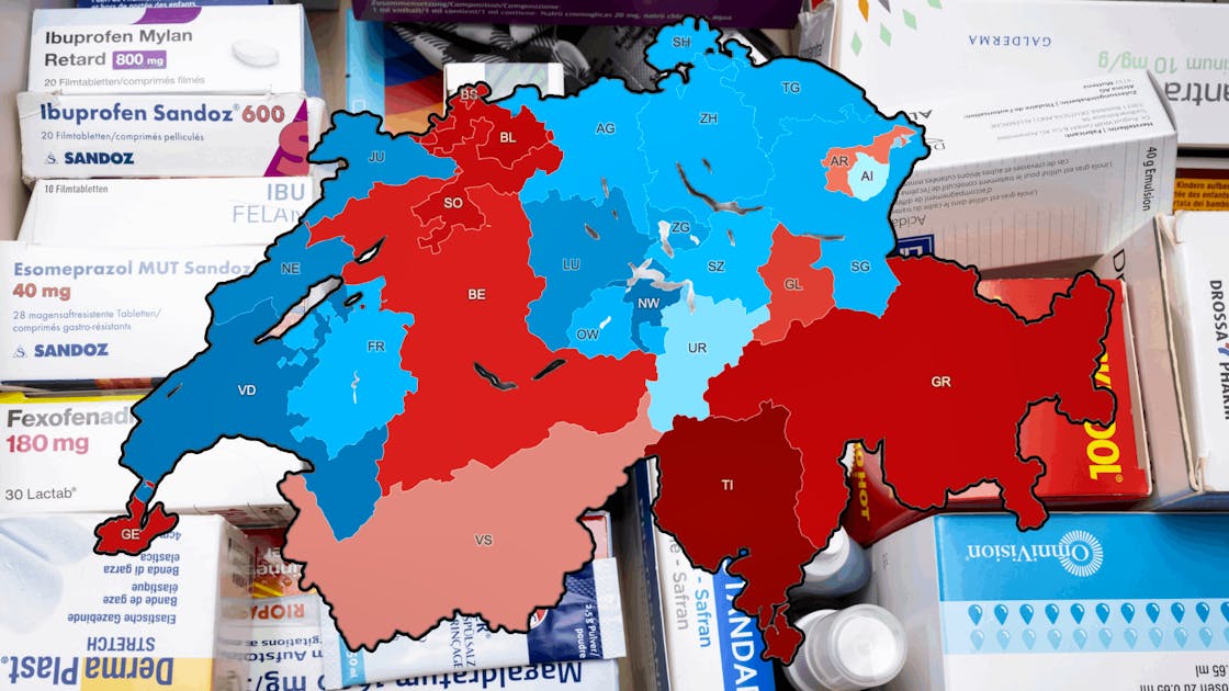 Hier zahlst du am meisten für Medikamente