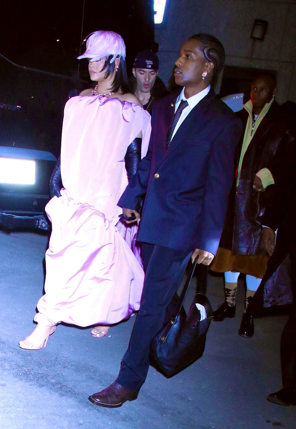 Rihanna's gala look causes discussion. Rihanna's gala look is causing discussion.