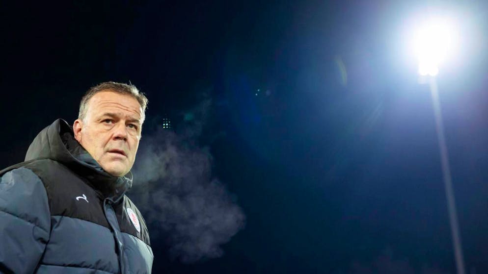 Winterthur scheitert, GC im Viertelfinal - Gallery. FCW-Coach Patrick Rahmen konnte mit seinem Team den Sieg vom Wochenende in Luzern nicht bestätigen