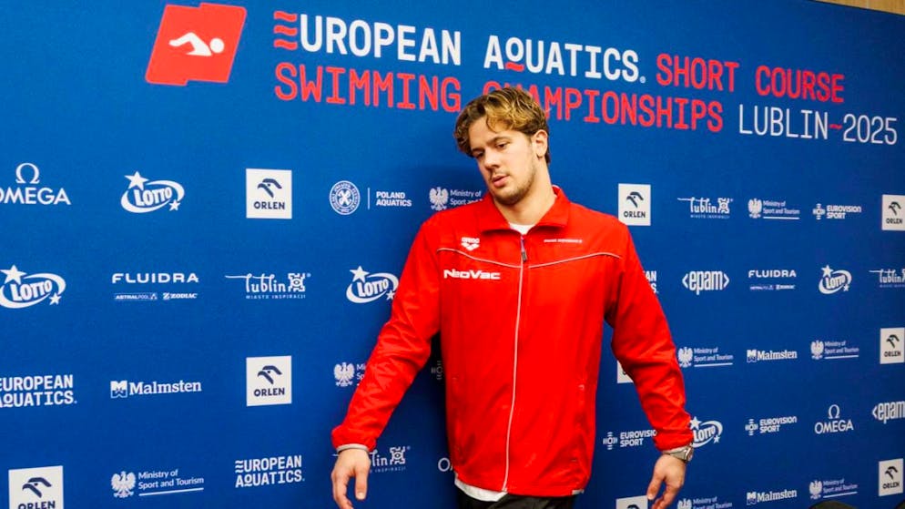 Noè Ponti ist an den Kurzbahn-Europameisterschaften in Polen auf den drei Delfin-Distanzen der grosse Favorit auf Gold