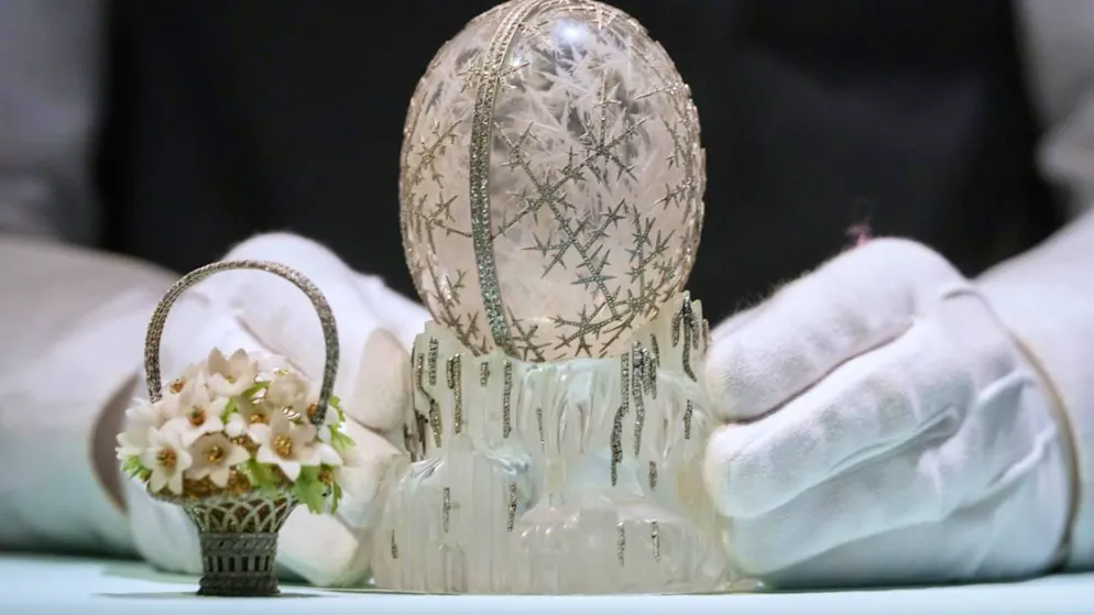 Enchères. L'OEuf d'Hiver Fabergé aux enchères, record de prix attendu