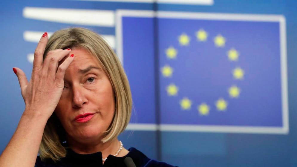 L'ex Alto rappresentante per la politica estera dell’Ue Federica Mogherini