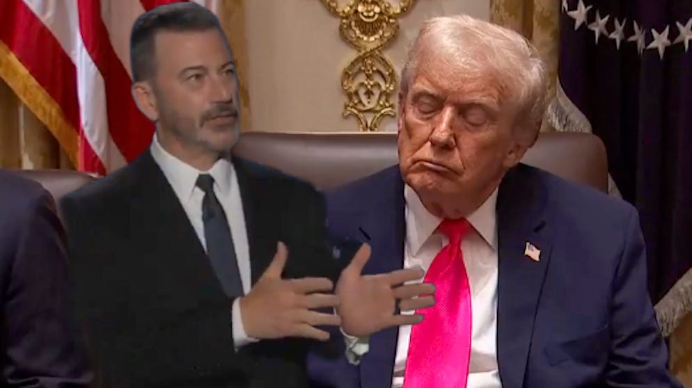 Late Night USA. Trump has fallen asleep again - Jimmy Kimmel knows why