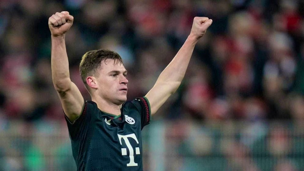 Joshua Kimmich's relief after Bayern Munich's hard-fought victory at Union Berlin