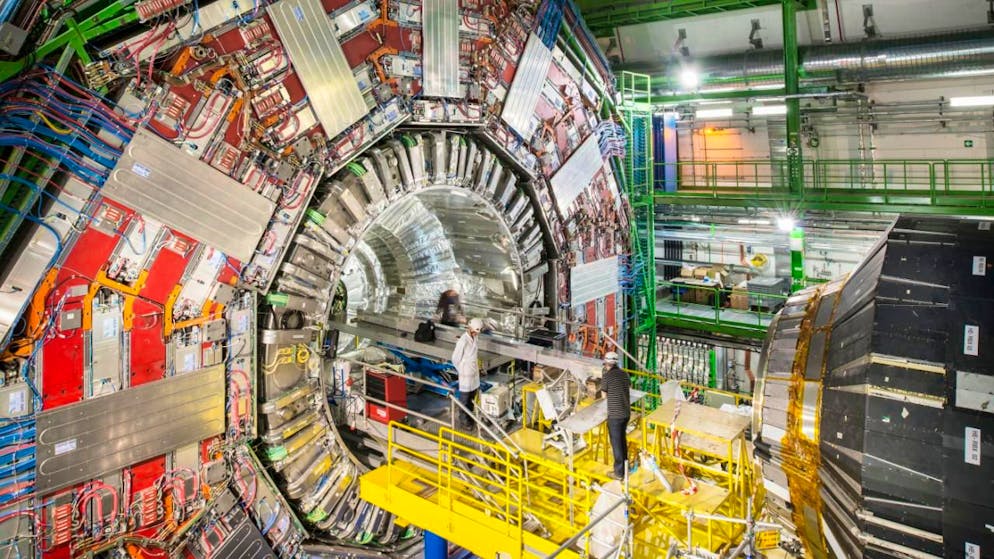 L'expérience CMS du CERN, une immense machinerie pour étudier l'infiniment petit (image d'illustration).