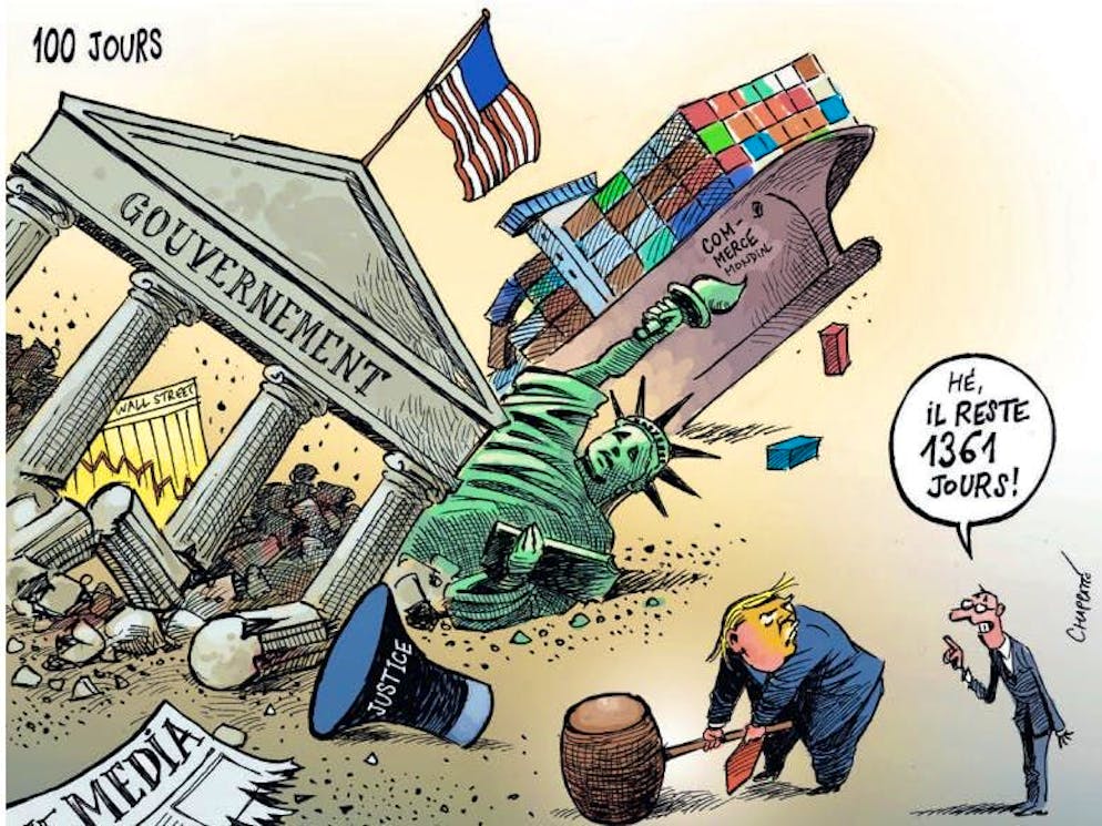 I 100 giorni di Trump.