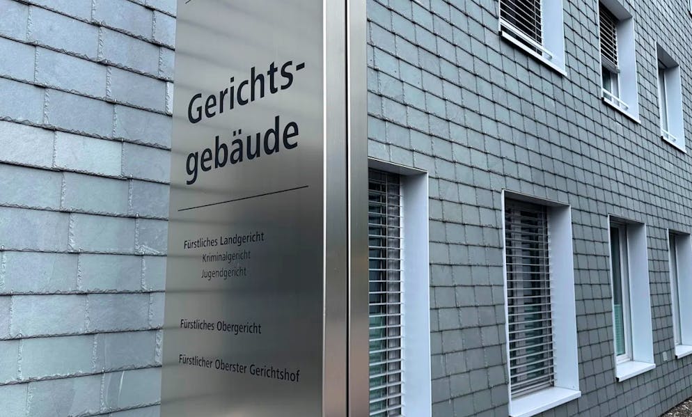 Das Landgericht in Vaduz.