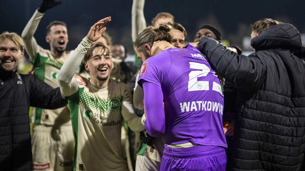 Cup round of 16. St.Gallen celebrate after penalty shoot-out thriller in Rapperswil ++ Lucerne beat Zug ++ Yverdon dupe Lausanne