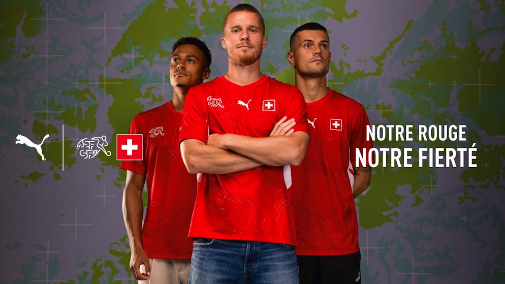 Equipe de Suisse. Découvrez le maillot de la Nati pour la Coupe du monde !