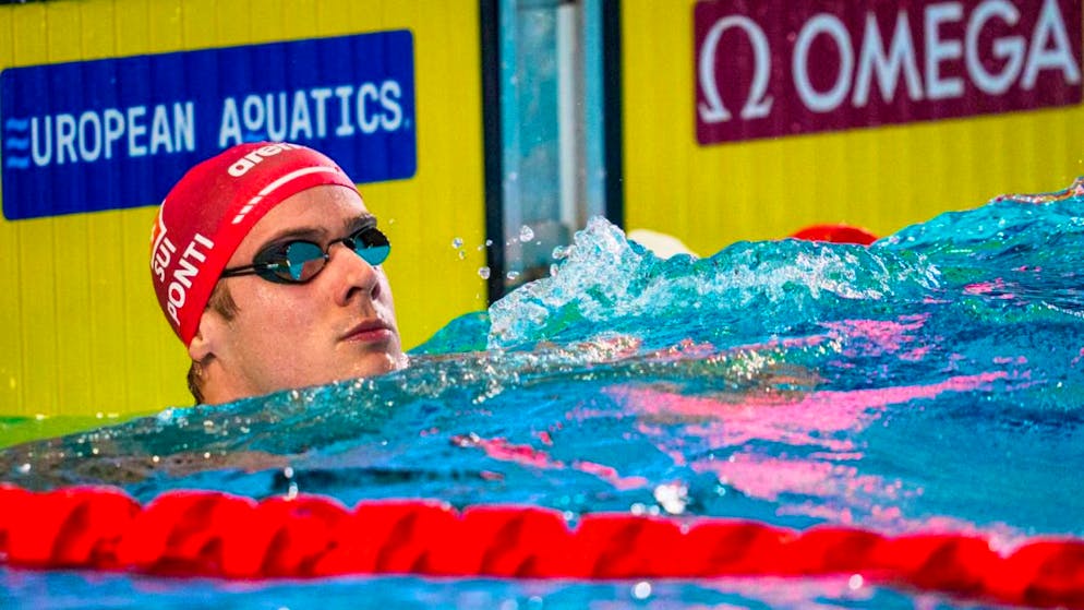 Noè Ponti sichert sich den Einzug in die Halbfinals über 100 m Lagen