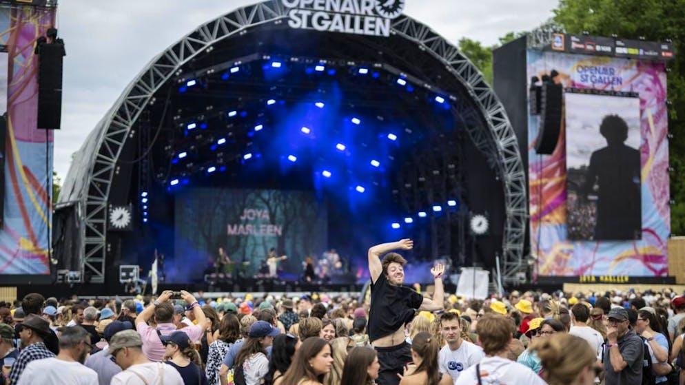 L'Openair di San Gallo ospiterà, dal 25 al 28 giugno 2026, oltre una quarantina di gruppi. (immagine d'archivio)