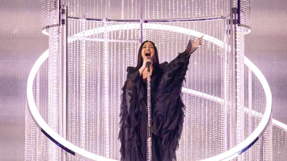 Israeli candidate Yuval Raphael came second at this year's Eurovision Song Contest in Basel. (archive picture)