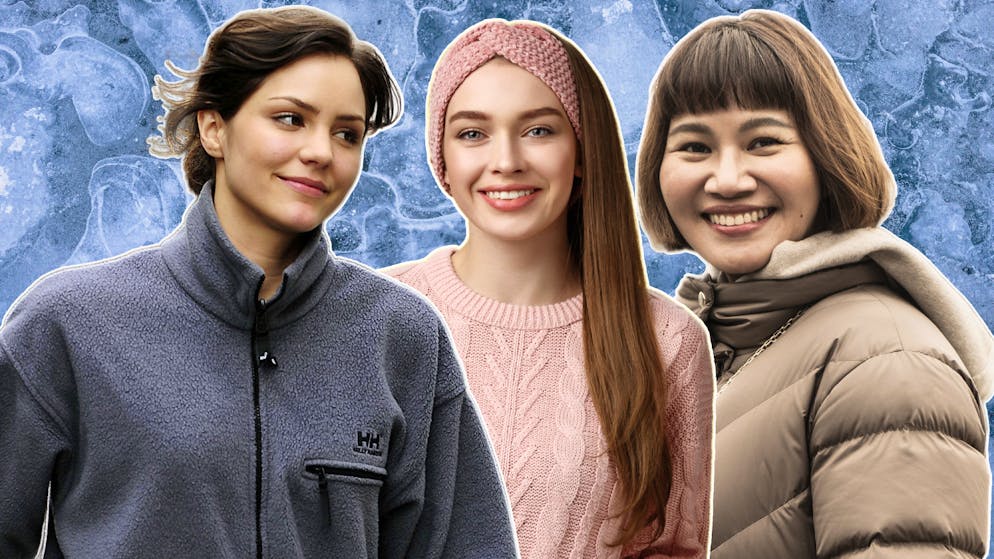 Switzerland is freezing. Which material is actually the warmest?