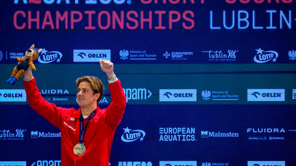 Swimming. Noé Ponti completes his palmarès