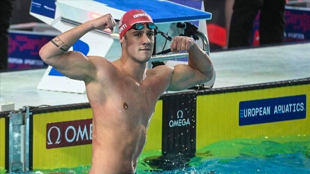 Agli Europei di Lublino. Noè Ponti d'oro anche nei 100 misti