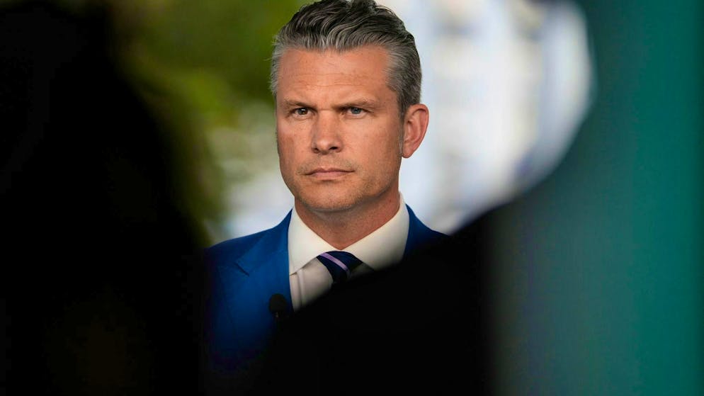 Pete Hegseth allegedly did not give an order to kill. (File photo)