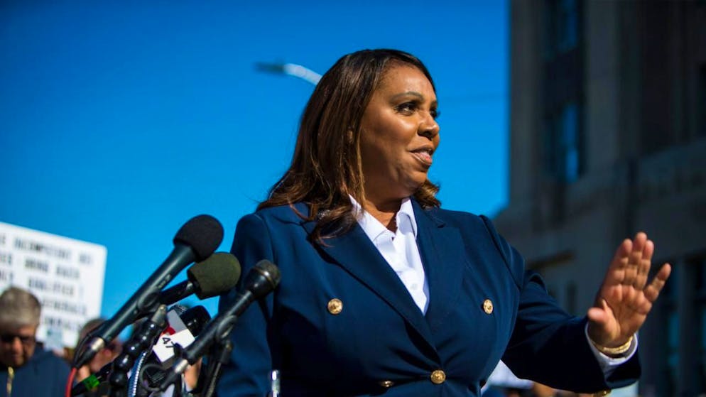 Letitia James ne pourra pas être poursuivie.