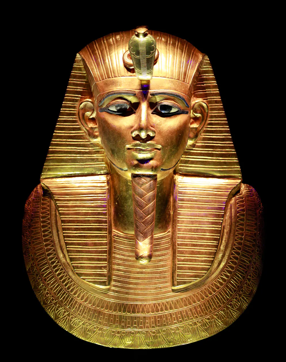 Die Goldmaske des Pharao Psusennes I.