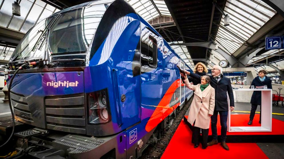 Pour Amsterdam et Vienne. Nouveau train de nuit présenté par les CFF à Zurich