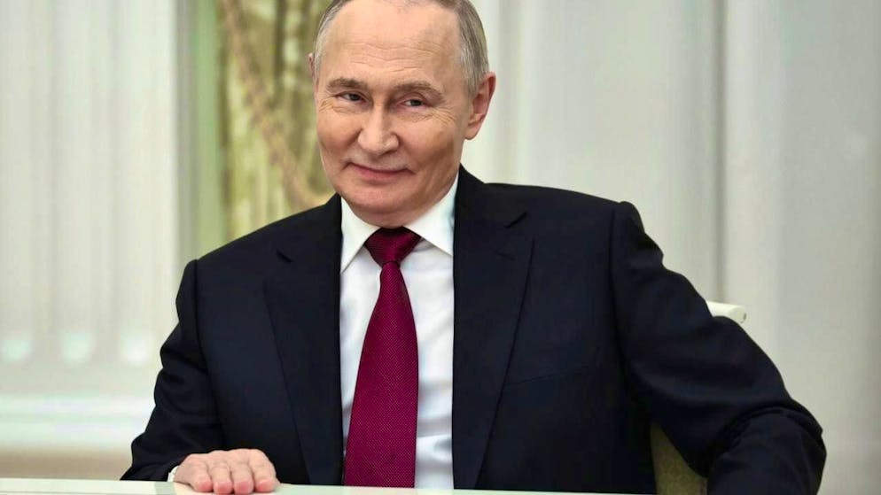 This photo provided by the Russian state news agency Sputnik via AP shows Russian President Vladimir Putin during a meeting with US special envoy Witkoff at the Kremlin Senate Palace in the Russian capital. Photo: Alexander Kazakov/Sputnik, Kremlin Pool via AP/dpa - ATTENTION: For editorial use only and only with full attribution of the above credit