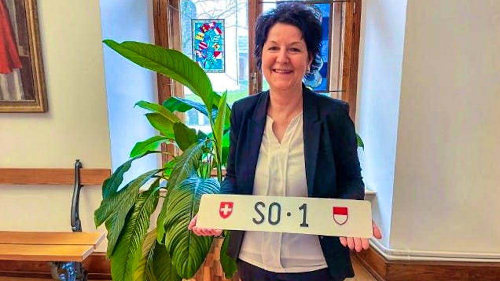 Bizzarra battaglia. L'asta per la targa «SO 1» supera già il milione di franchi in offerte