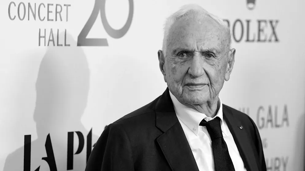 Gebäude wie Jazzmusik: Star-Architekt Frank Gehry ist tot - Gallery. Frank Gehry verstand sich als Künstler. (Archivbild)