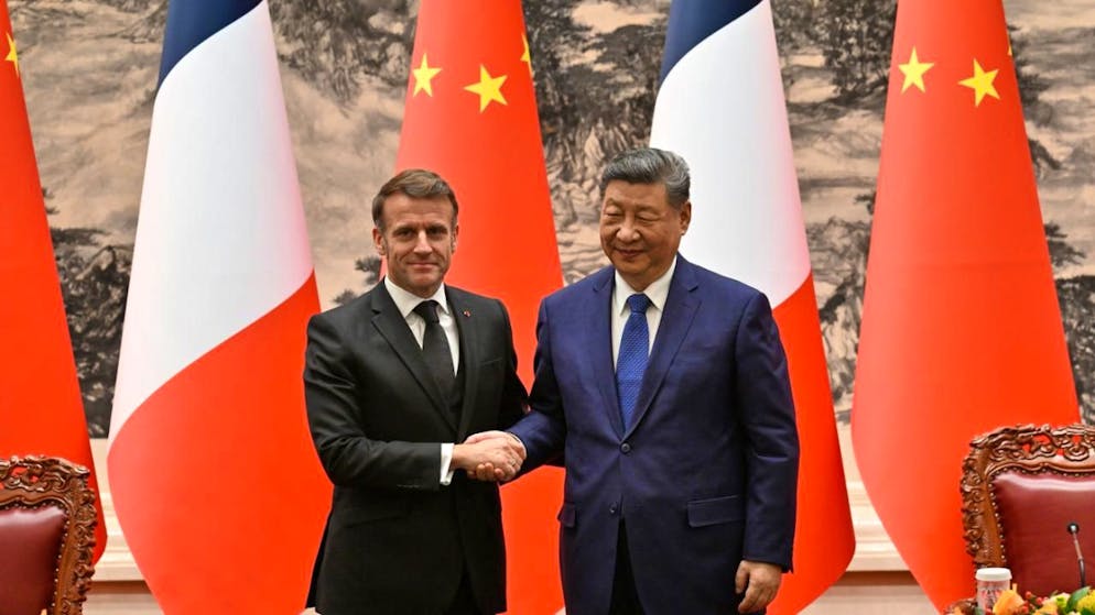 "J'ai vu une volonté du Président Xi de contribuer à la stabilité et à la paix", a assuré Emmanuel Macron.