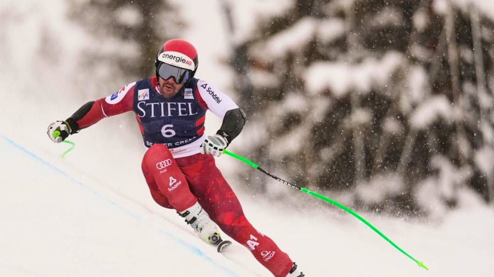 Alpine skiing. Kriechmayr outclasses the competition, Odermatt off the podium