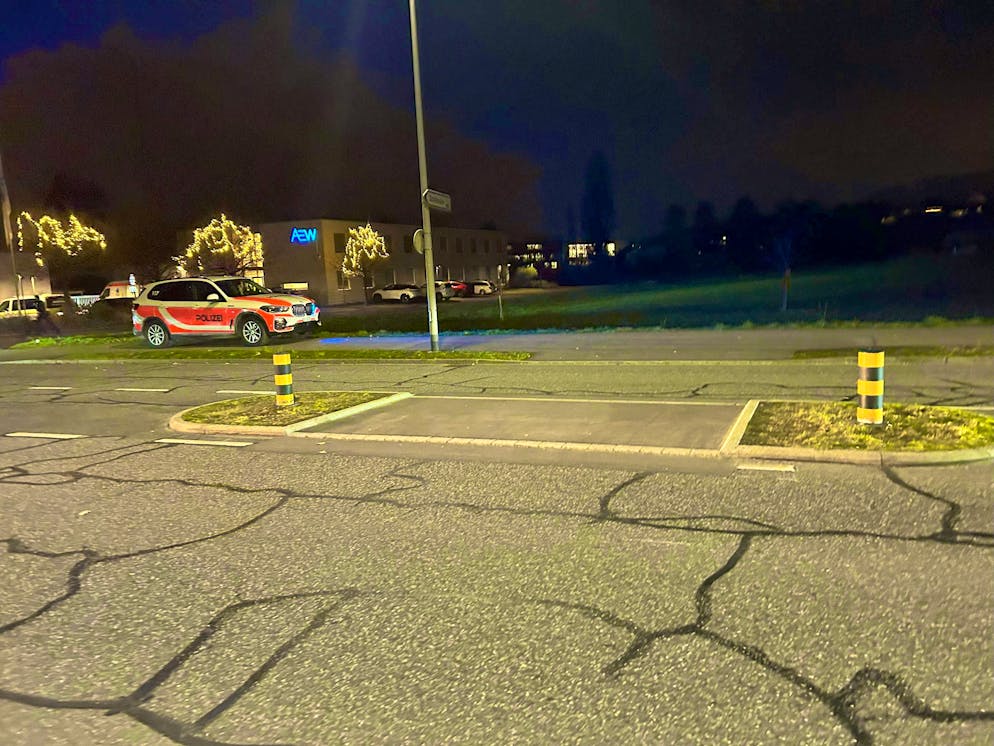 The accident occurred at this crossing. 