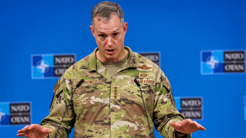 Nato General Alexus G. Grynkewich. (archive picture)