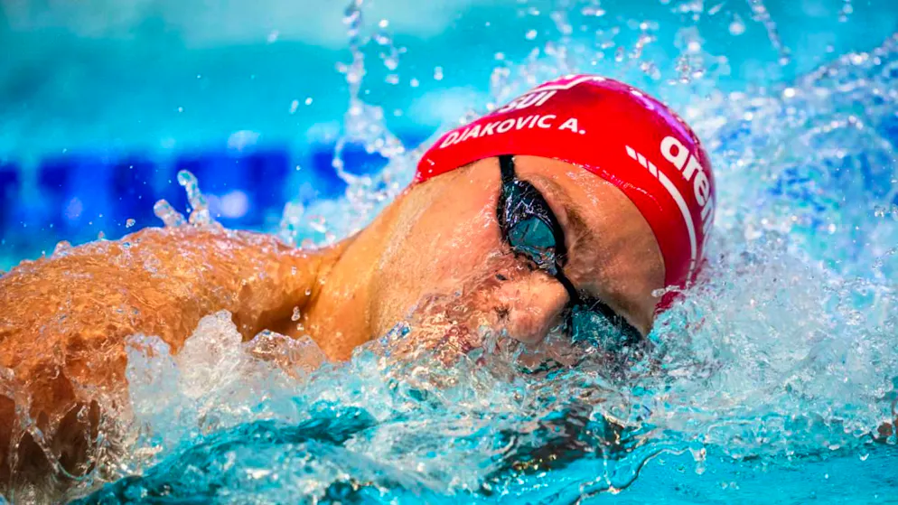 Antonio Djakovic scheitert auch über 100 m Crawl in den Vorläufen