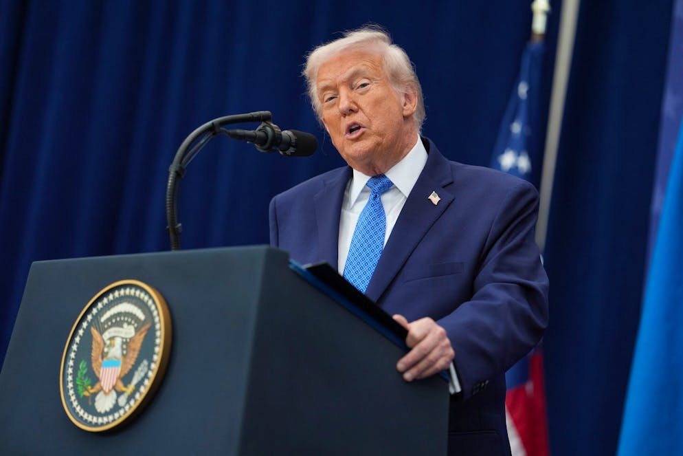 Il presidente americano Donald Trump (foto d'archivio).