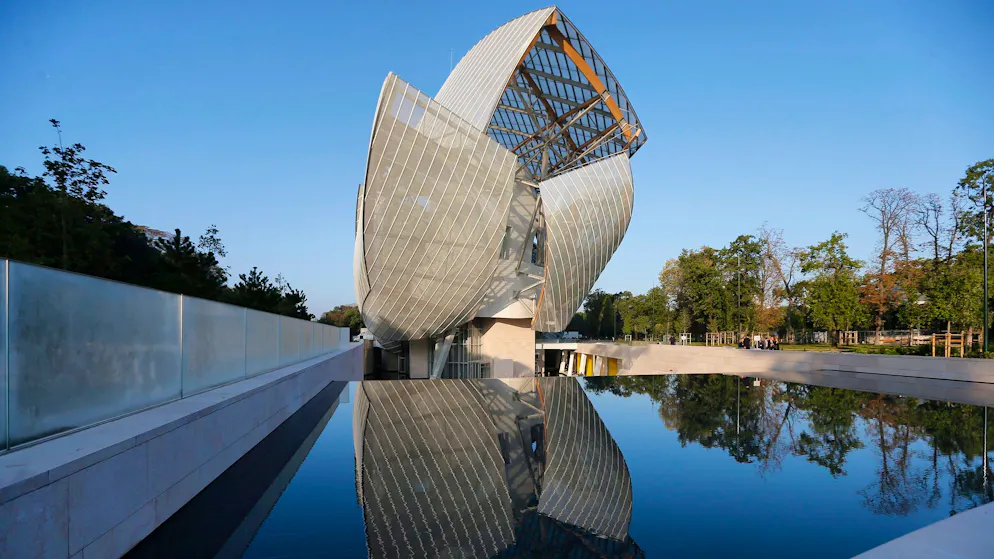 Gebäude wie Jazzmusik: Star-Architekt Frank Gehry ist tot - Gallery. Die Louis Vuitton Foundation for Creation in Paris. (Archivfoto)