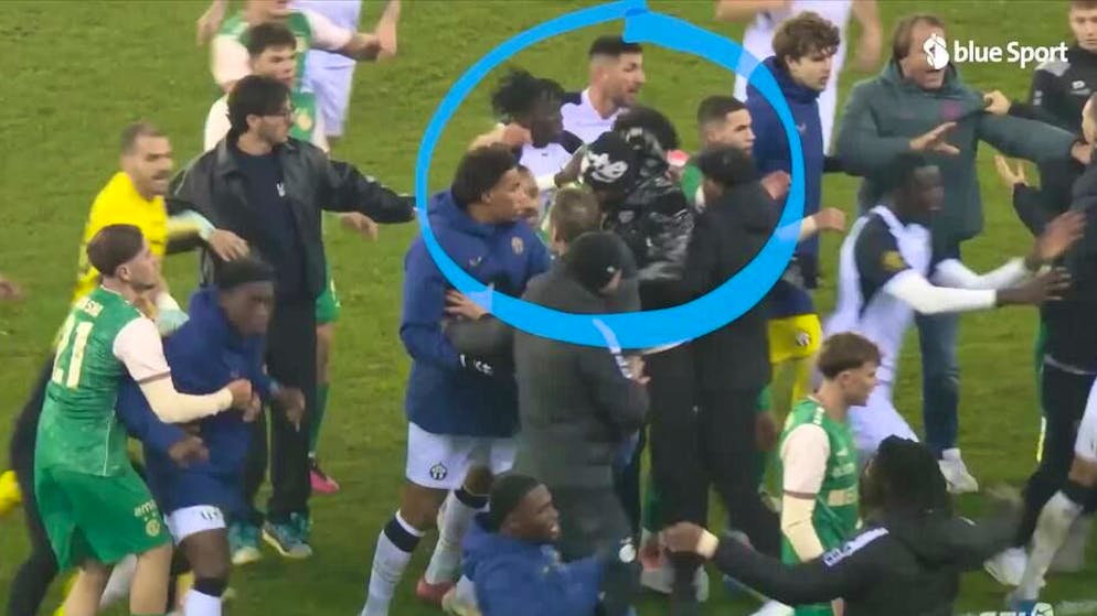 Assault after derby. GC player punched: Mariano Gómez banned for 4 games