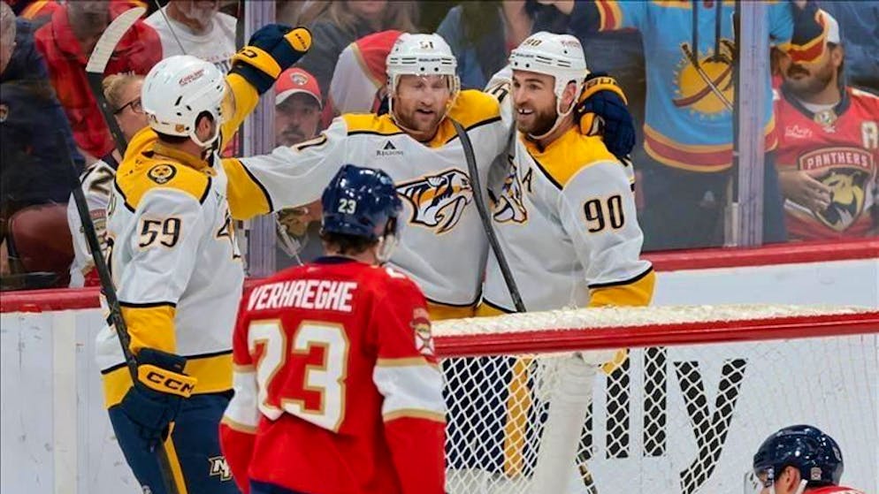 NHL. I Predators battono i campioni dei Florida Panthers
