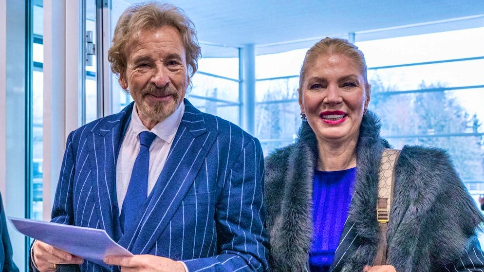 Gottschalk wants to celebrate stage farewell despite cancer diagnosis - Gallery. Together with his wife Karina, they spoke about the serious illness in an interview. (archive picture)
