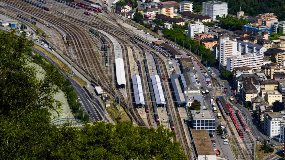De nouveaux trains directs relieront Brigue (VS) à l'Allemagne dès l'entrée en vigueur du nouvel horaire CFF, le 14 décembre (image d'illustration).