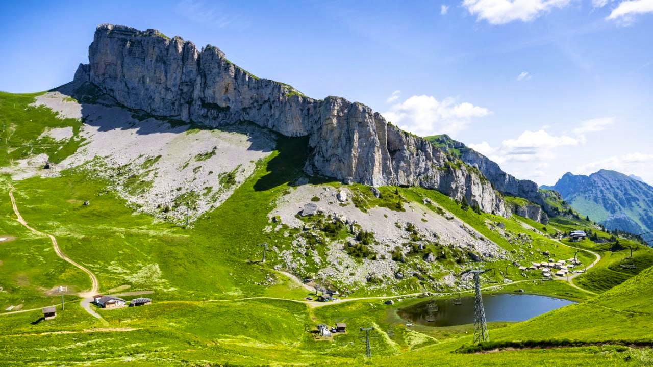 Climate. Summer in the Alps characterized by hot spells