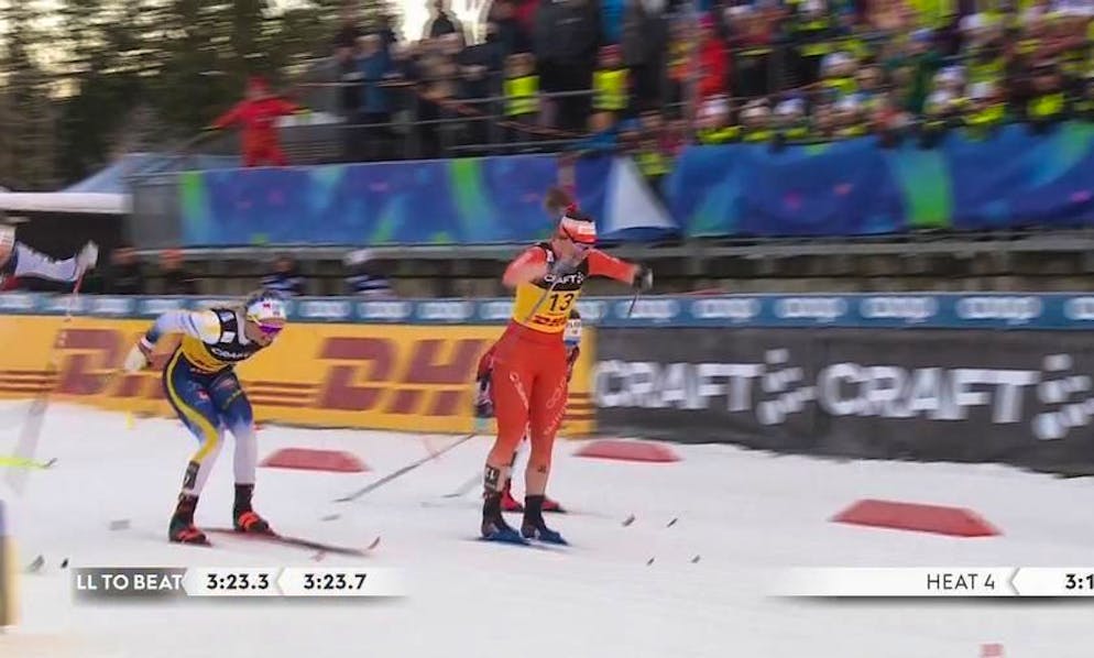 Fähndrich era al comando prima di essere rimontata