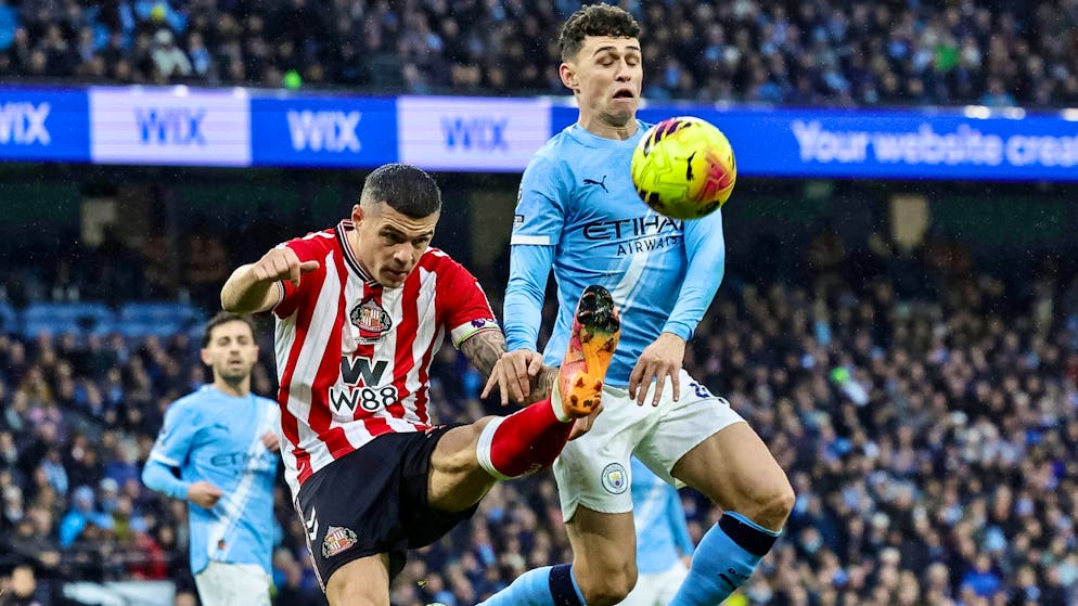 Premier League. Granit Xhaka et Sunderland foudroyés par Manchester City