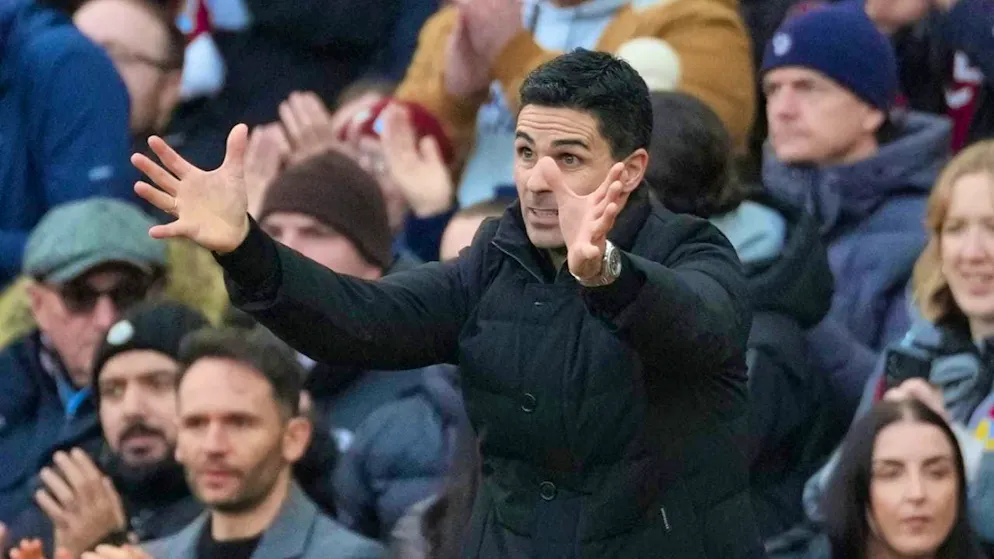 This time Arsenal coach Mikel Arteta's instructions did not have the desired effect